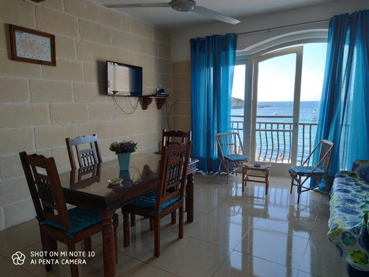 Seafront Two Bedroomed Apartment In Marsalforn Kültér fotó